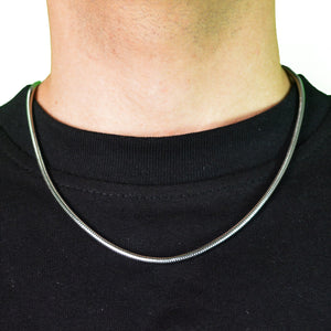 Snake Chain 4mm (Silver)